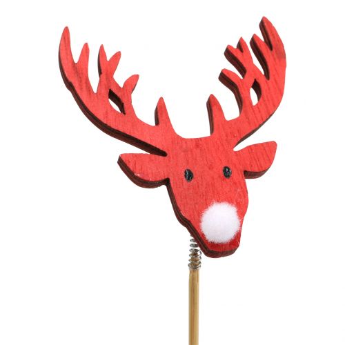 Prodotto Plug Renna Rosso, Bianco 8,5cm L37cm