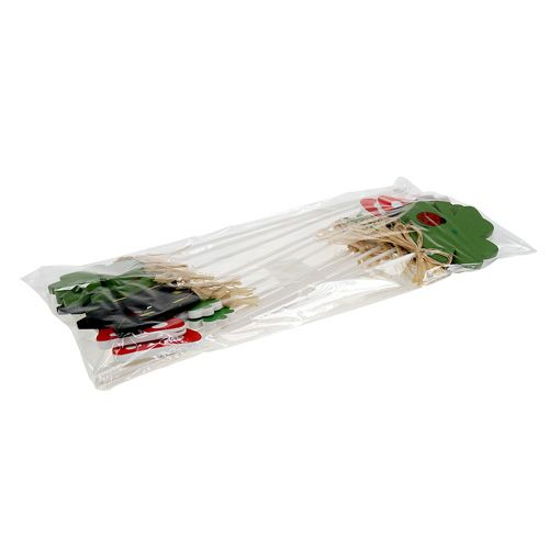 Floristik24 Connettore con simbolo fortunato 6,5-8 cm 12 pezzi