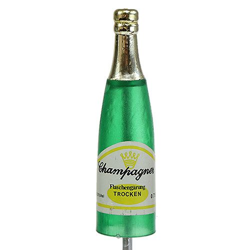 Prodotto Tappo bottiglie di champagne marrone, verde, giallo 7,5 cm L28,5 cm 12 pezzi