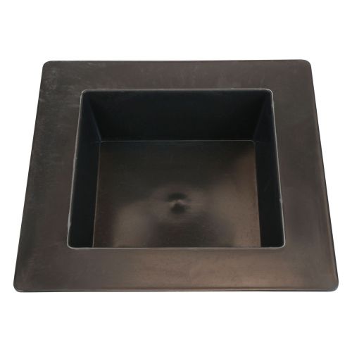 Floristik24 Vassoio per composizione floreale base quadrata 25 cm