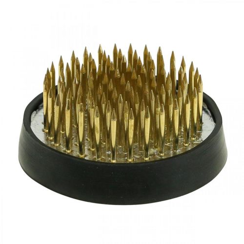 Prodotto Spina riccio fiore riccio Kenzan Ikebana in ottone tondo Ø 40mm