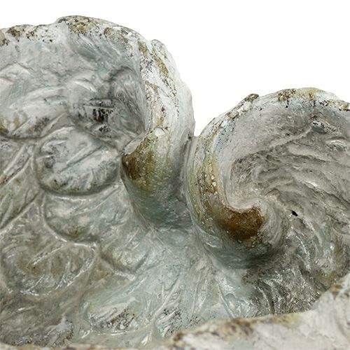 Floristik24 Ciotola plug-in a forma di cuore 15 cm x 13 cm H 8 cm