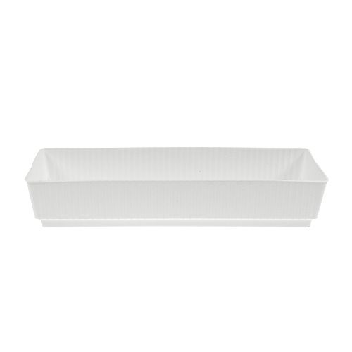 Prodotto Vassoio per prese in schiuma bagnata 23 x 8 x 4,5 bianco 10 pezzi