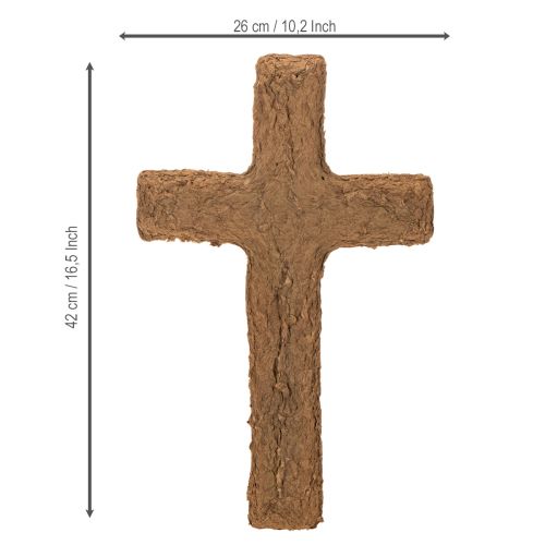 Croce in spugna floreale OASIS® Renewal® Spugna floreale Biolit® Fiori commemorativi 42 cm 2 pezzi | Floristik24.it