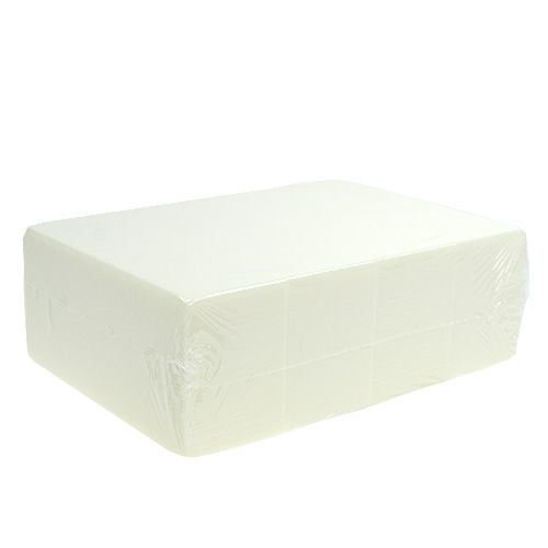 Floristik24 Mattoni in schiuma floreale Rainbow Ivory 4 pezzi