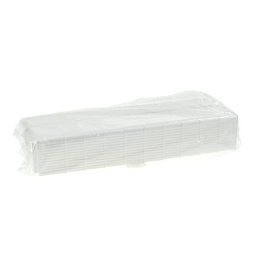 Floristik24 Cubi per schiuma floreale 6,5 cm bianchi 20 pz