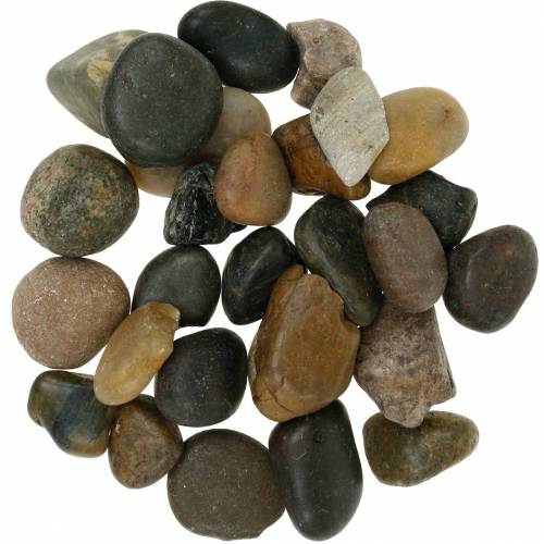 Prodotto Ciottoli di fiume Naturali chiari e scuri 2-3cm 1kg