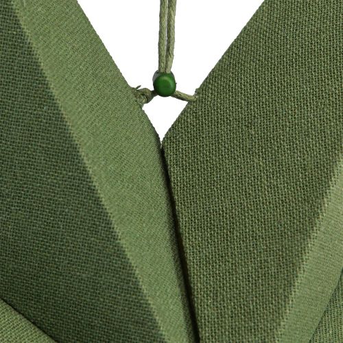 Prodotto Decorazione stella stella di Natale in carta juta verde 60x15 cm