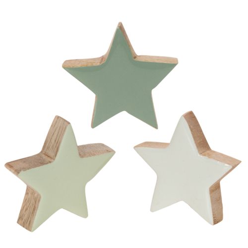 Set di stelle decorative in legno per tavolo e davanzale, 5 cm, 9 pezzi acquistare | Floristik24.it