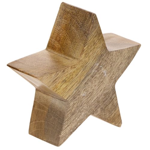 Supporto decorativo a forma di stella natalizia per tavolo o mensola, 10 cm, 3 pezzi | Floristik24.it