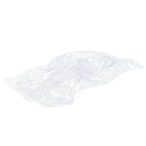 Prodotto Stella per appendere decorazioni in plastica trasparente per albero di Natale 12 cm 6 pz