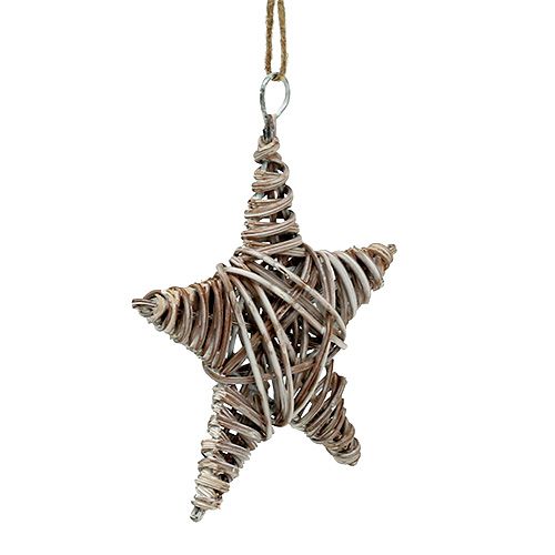 Prodotto Stella di vite marrone chiaro 15 cm da appendere 1 pezzo