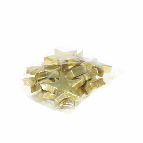Floristik24 Stelle decorative oro 4 cm 12 pezzi