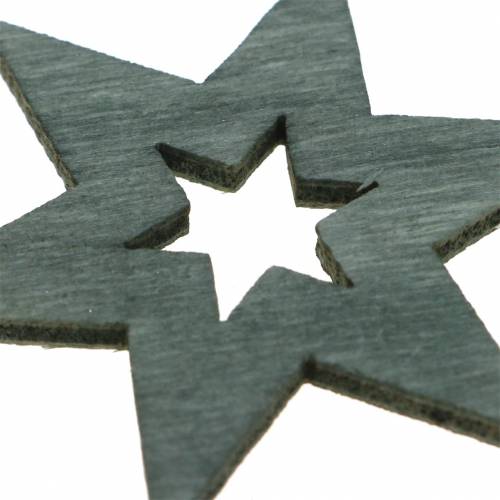 Floristik24 Stelle decorative sparse nero, argento, grigio scuro assortiti 4 cm 72 pz