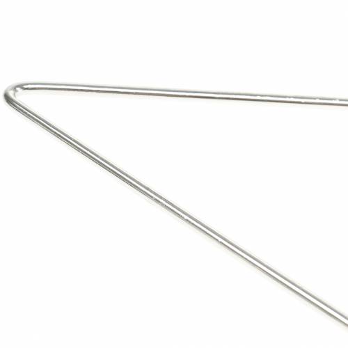 Floristik24 Stella Deco argento 40cm 4 pezzi