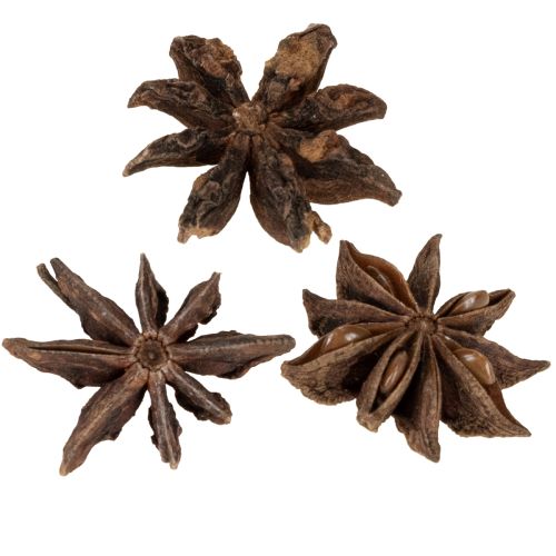 Floristik24 Decorazione artigianale con anice stellato, decorazione naturale, anice essiccato 500 g