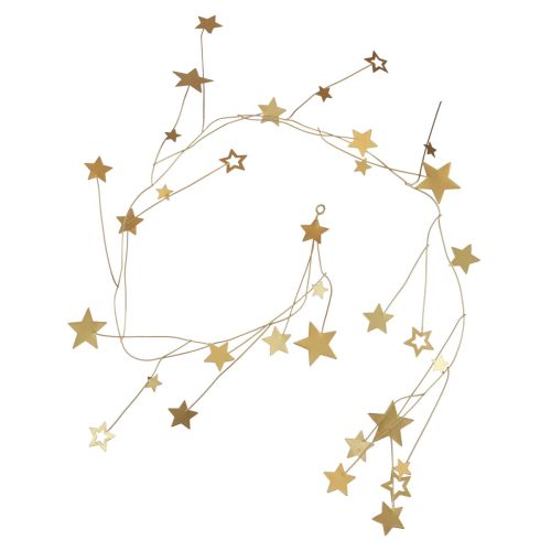 Floristik24 Appendino decorazione decorazione stella natalizia in metallo oro 85 cm