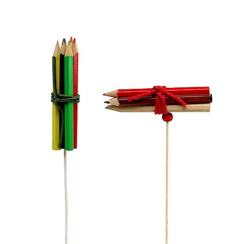 Floristik24 Spina di matite colorate 10 pezzi