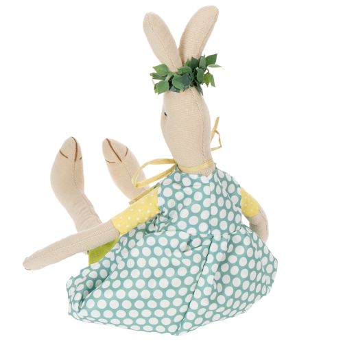 Prodotto Coniglietto di Pasqua imbottito, coniglietto di Pasqua con vestiti, coniglietta H43cm