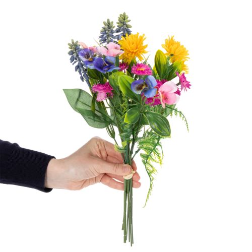 Prodotto Bouquet di fiori artificiali, decorazione primaverile per soggiorno e ufficio, 37 cm