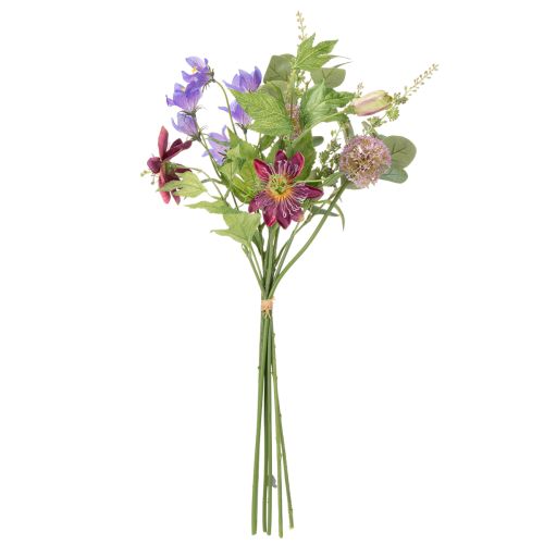 Prodotto Bouquet di fiori artificiali con fiori colorati, disposti ad arte per una decorazione elegante, 60 cm