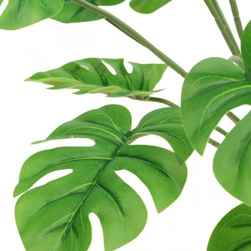 Floristik24 Bouquet Monstera artificiale vincolante pianta artificiale verde 42cm