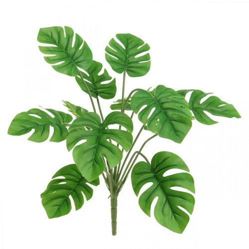 Floristik24 Bouquet Monstera artificiale vincolante pianta artificiale verde 42cm