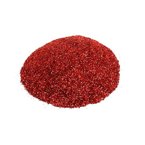 Floristik24 Litter glitter rosso 115g