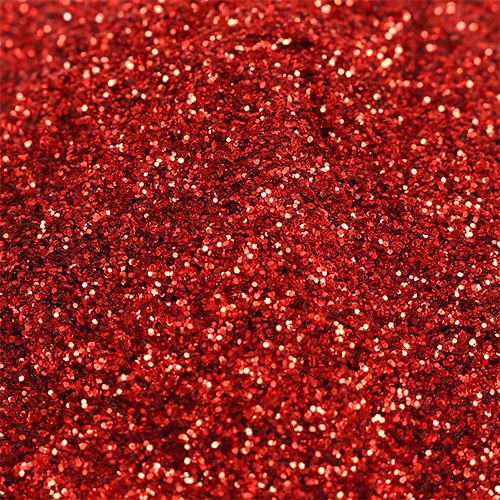 Floristik24 Litter glitter rosso 115g
