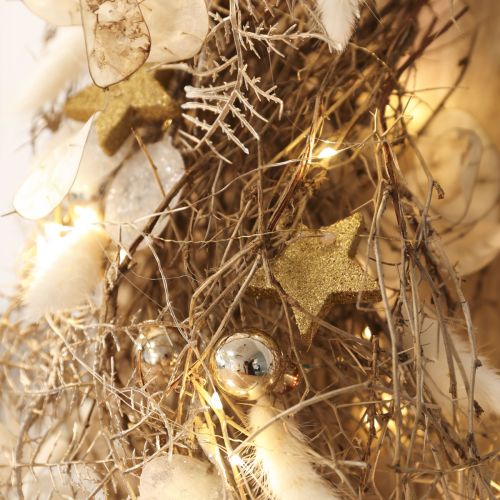 Stelle sparse mica oro chiaro 4-5 cm 40 pz | Floristik24.it