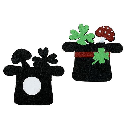 Floristik24 Fai un regalo Capodanno 3,5 cm multicolore 54St