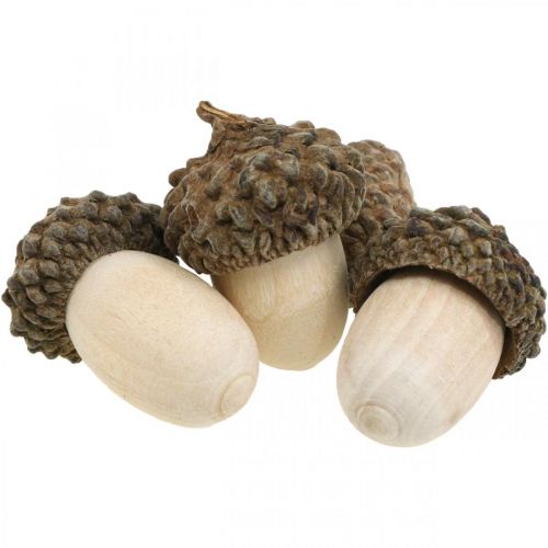 Decorazione a dispersione ghiande decorazione autunnale decorazione invernale 3cm 36 pezzi