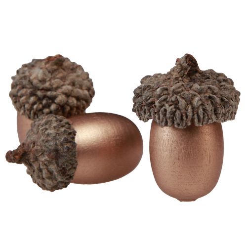 Prodotto Ghiande decorative sparse autunno inverno oro 3 cm 36 pz