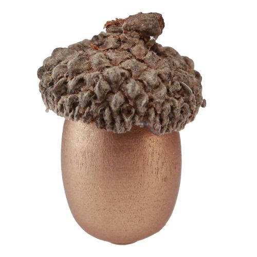 Prodotto Ghiande decorative sparse autunno inverno oro 3 cm 36 pz