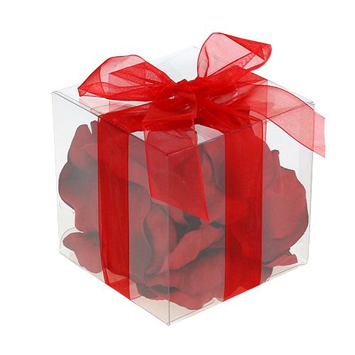 Floristik24 Scatter decorazione petali di rosa rosso 75 pezzi