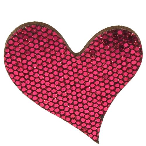 Prodotto Decorazione a dispersione cuore viola 3-5 cm 48 pz