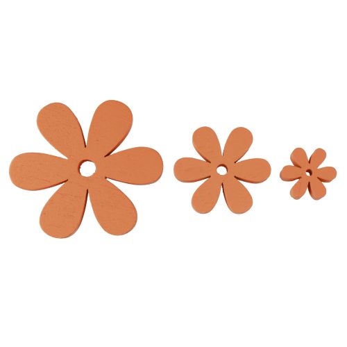 Prodotto Decorazione sparsa fiori in legno fiori d&#39;arancio estivi Ø2–6cm 20 pz