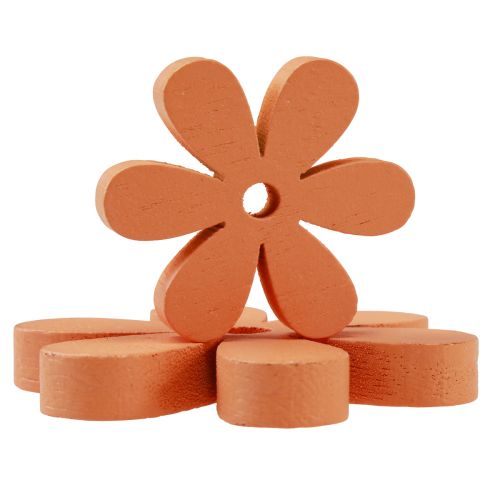 Prodotto Decorazione sparsa fiori in legno fiori d&#39;arancio estivi Ø2–6cm 20 pz