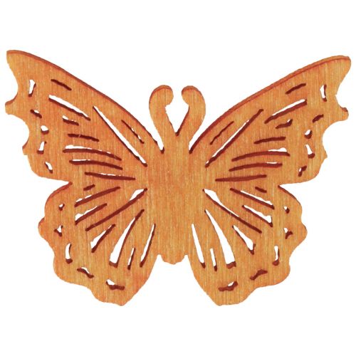 Prodotto Decorazione sparsa farfalla decorazione tavolo in legno primavera 4×3 cm 72pz