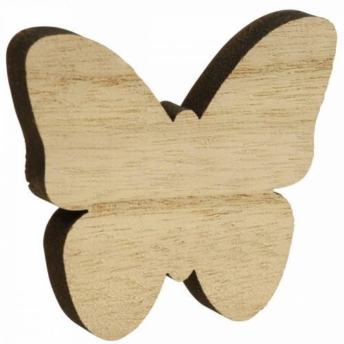 Prodotto Farfalle decorative sparse Farfalle decorative in legno 2,5-6,5 cm 29 pezzi