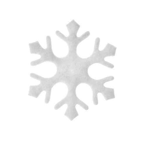 Prodotto Scatter decorazione fiocchi di neve bianchi 3,5cm 120p