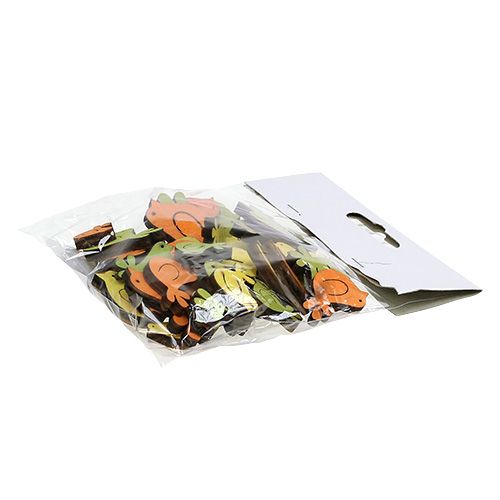 Floristik24 Decorazione da controllare uccello ordinamento colorato. 2,5-4 cm 36 pezzi