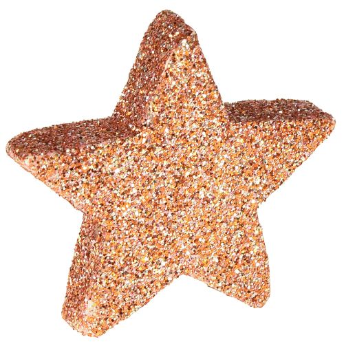 Prodotto Decorazioni sparse Stelle di Natale Stelle sparse rosa Ø4/5cm 40 pz