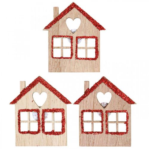 Prodotto Decorazione a dispersione Natale Decorazione natalizia casa 4,5×5cm 72p