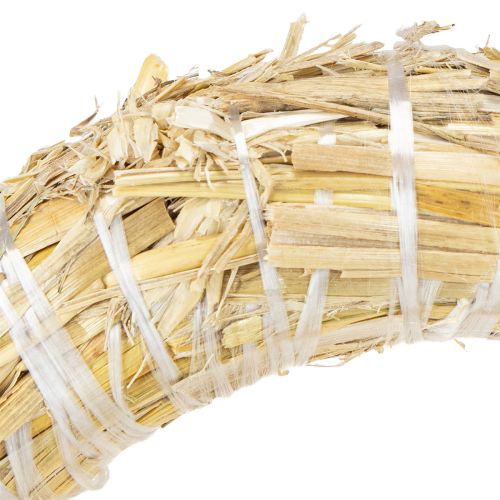 Prodotto Corona di paglia ghirlanda vuota fatta di paglia paglia 15/3cm 2 pezzi
