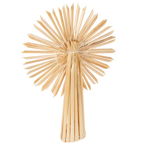 Set di stelle di paglia per decorazioni natalizie per albero di Natale, 35 pezzi. | Floristik24.it