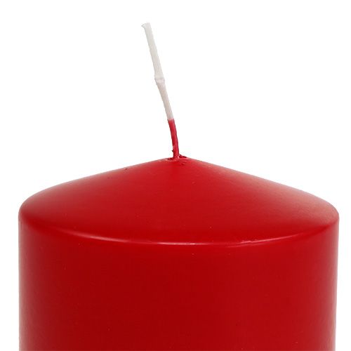 Prodotto Candela a colonna 100/100 rossa 4 pz