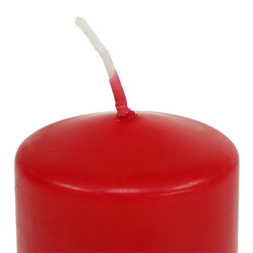 Prodotto Candele Rosse Candele Pillar Rosse 120/50 Confezione 12pz