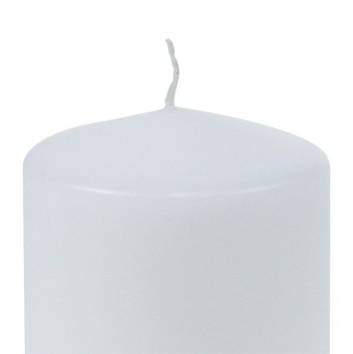 Prodotto Candela a colonna 150/80 bianca 6 pz
