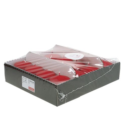 Prodotto Candela a colonna 70/60 rossa 16 pz